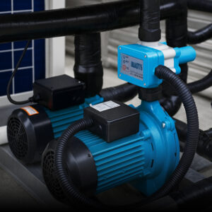 Three phase electric motor installed in water pump system - DAYOU TECH