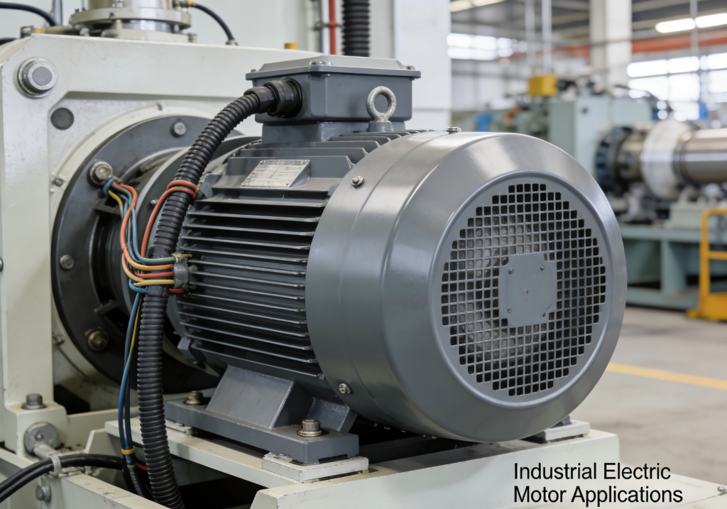 industrial electric motor applications