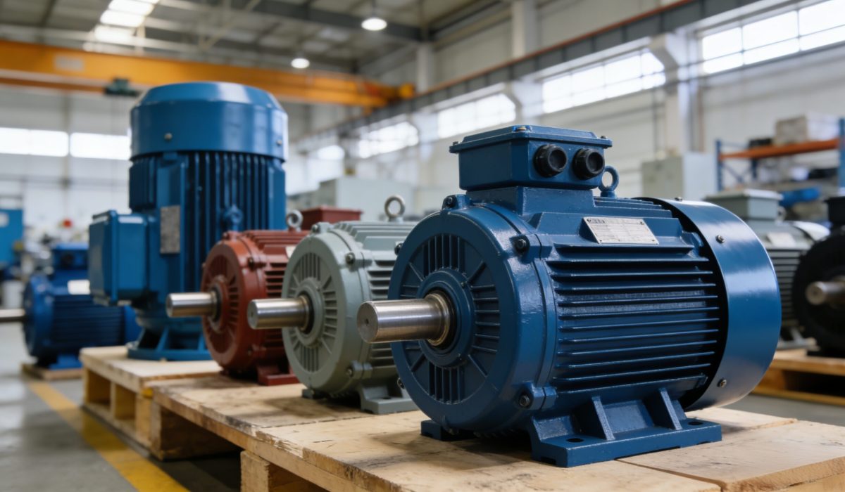 Common AC motor problems including noise, vibration, overheating, and low torque in industrial applications